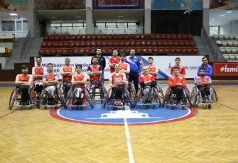 İzmir Büyükşehir Tekerlekli Sandalye Basketbol Takımı tarihe imza atıyor