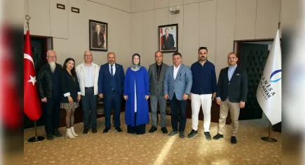 TBD İzmir Şubesi ve İMGİAD’tan CBÜ'ye ziyaret