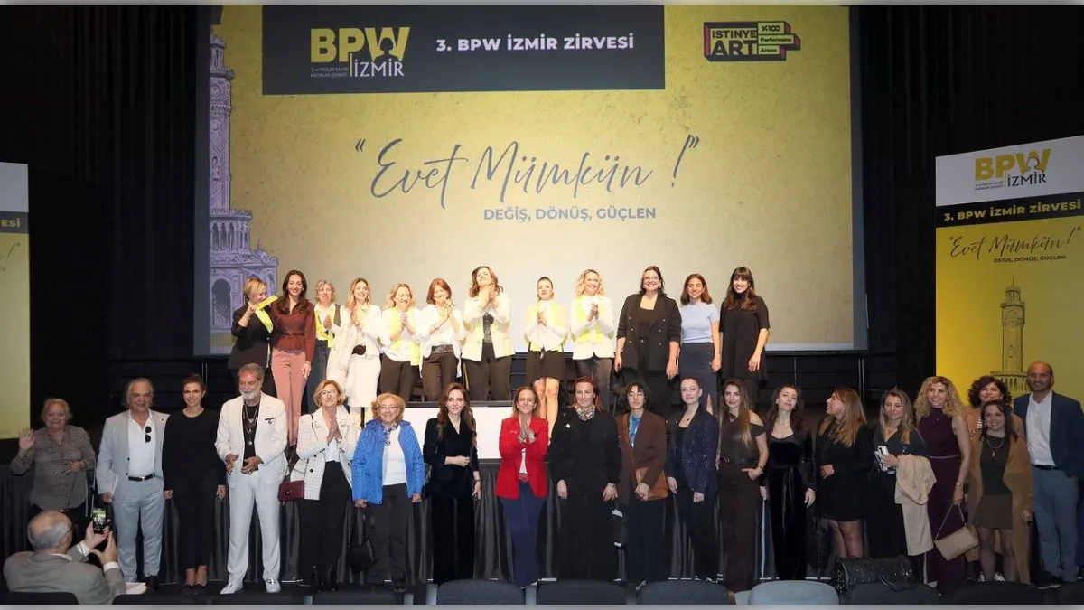 3. BPW İzmir Zirvesi kadınların güç birliğine sahne oldu haberinin görseli
