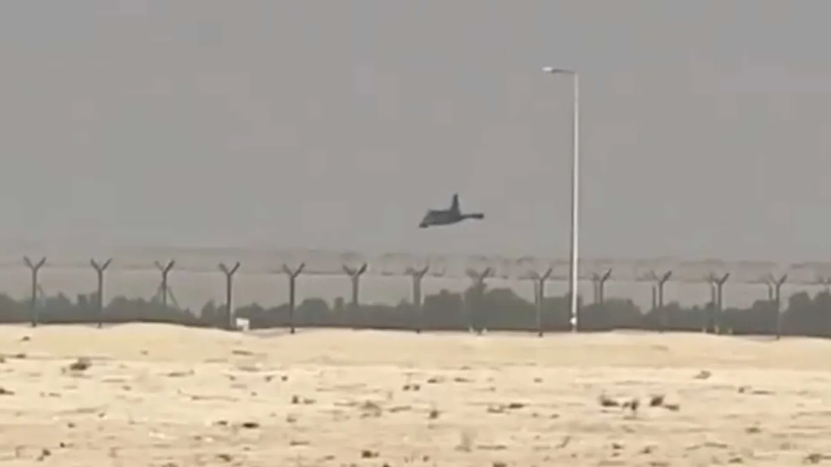 Bir uçak kazası daha: Savaş uçağı yere çakıldı! haberinin görseli