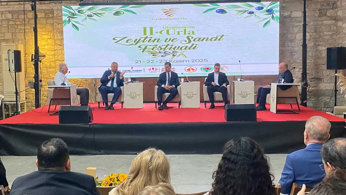 Ege’nin zeytin mirası Urla’da anlamlı bir panel ile masaya yatırıldı haberinin görseli