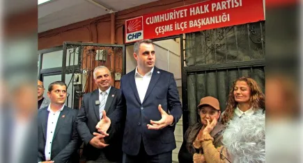 İl Başkanı Güç’ten Çeşme’de iddialı çıkış: Bu ülkeye çözümü biz getireceğiz