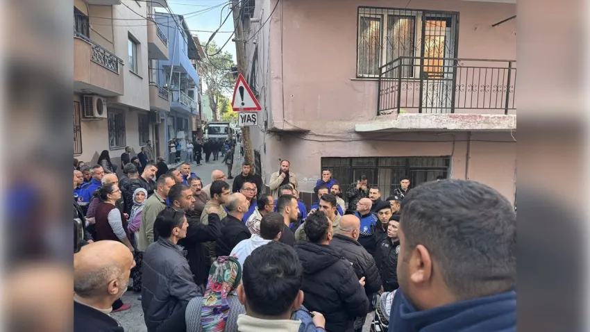 İzmir’de Onat Tüneli çalışması mahalleyi karıştırdı: Tahliye sırasında gergin anlar