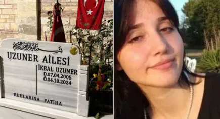Katledilen İkbal Uzuner'in mezarı başında uygunsuz hareketlere 2 gözaltı