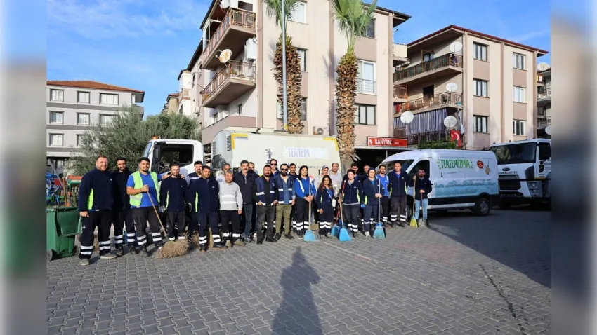Cumhuriyet Mahallesi’nde kapsamlı temizlik seferberliği