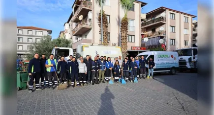 Cumhuriyet Mahallesi’nde kapsamlı temizlik seferberliği