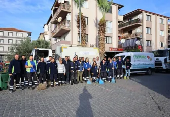 Cumhuriyet Mahallesi’nde kapsamlı temizlik seferberliği