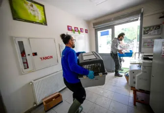 İzmir Doğal Yaşam Parkı’nda tatbikat