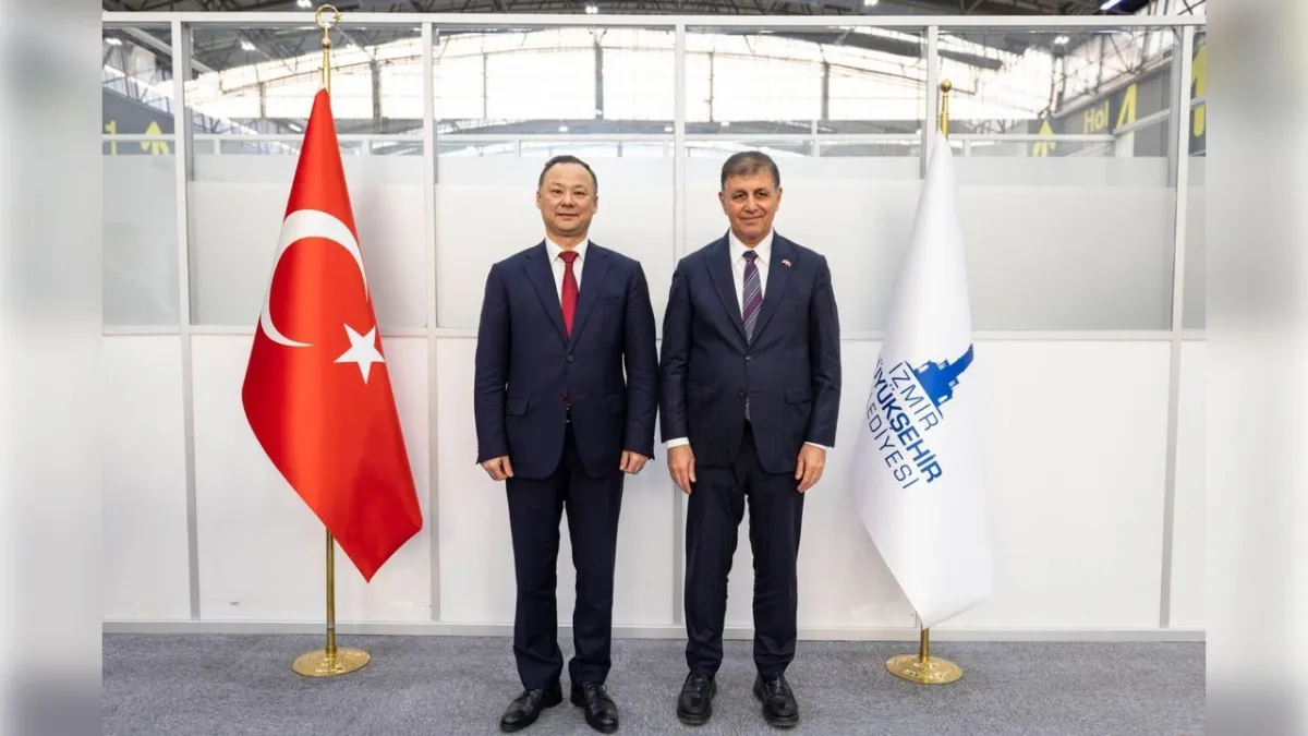 İzmir ile Kırgızistan arasında iş birliği adımları güçleniyor haberinin görseli