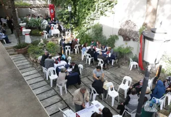 Konaklı komşular Basmane’de bir araya geldi