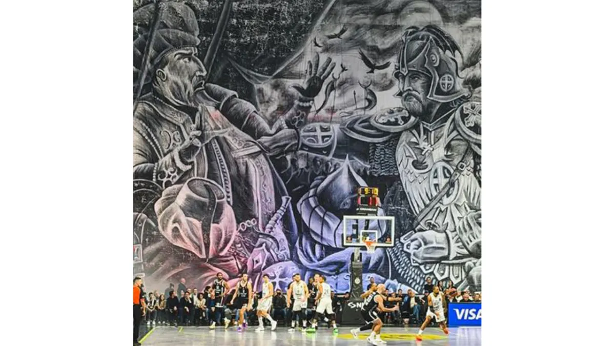 Partizan maçında skandal: Fenerbahçe’ye I. Murad pankartı haberinin görseli
