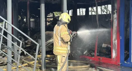 Yıldız Teknik Üniversitesi'nde yangın paniği