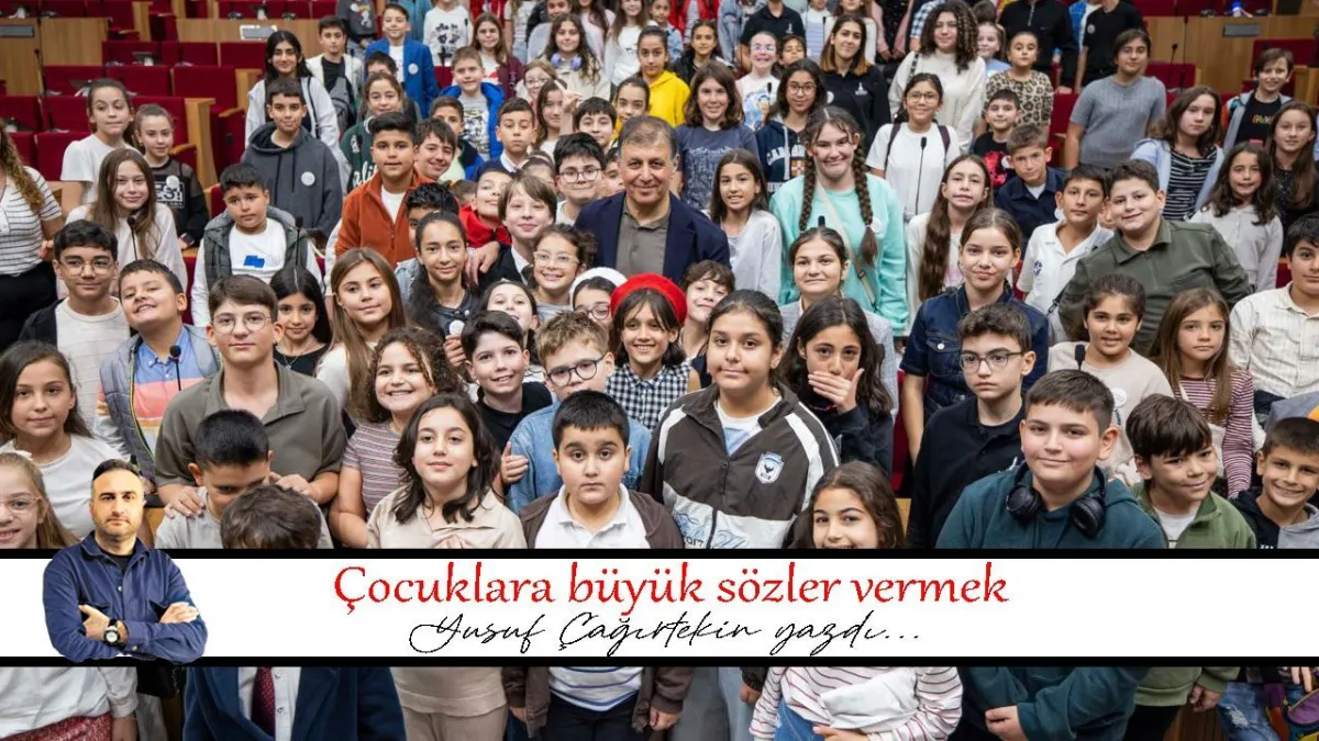 Çocuklara büyük sözler vermek haberinin görseli