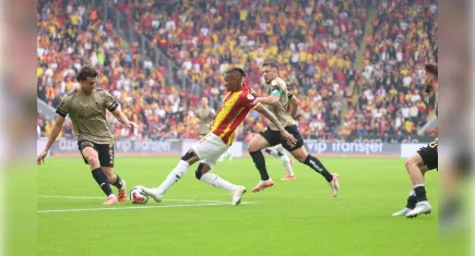 Göztepe-Kocaelispor ilk yarı berabere