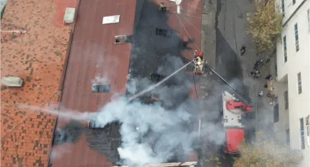 Güngören’de Tekstil Fabrikasında Yangın Paniği