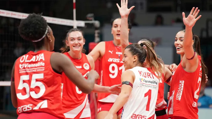 Aras Kargo, Eczacıbaşı’na mağlup oldu 