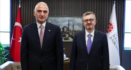 Bakan Ersoy ve Burhanettin Duran’dan Türkiye tanıtımında güç birliği: Kritik görüşme yapıldı