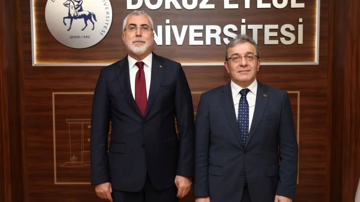 Bakan Işıkhan Dokuz Eylül Üniversitesi’ne övgü yağdırdı haberinin görseli