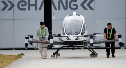 Çin'de 'Alçak İrtifa Ekonomisi' hız kesmiyor: Uçan taksiler gökyüzünde!