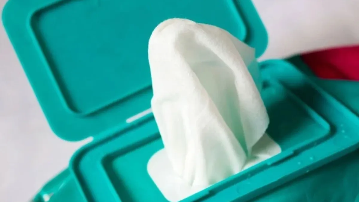 Islak mendillere yasak kapıda! Market raflarından kaldırılacak haberinin görseli