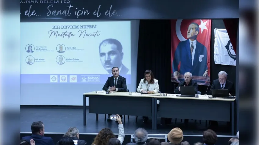 Mustafa Necati Konak'ta anıldı: Bir devrim neferi paneliyle eğitime vurgu yapıldı