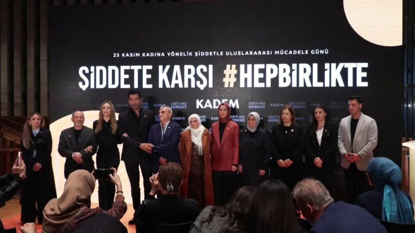 Turuncu noktayla şiddete dur: KADEM’in yeni kampanyası ünlülerle duyuruldu haberinin görseli