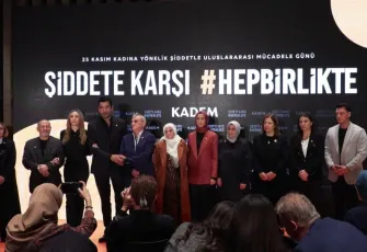 Turuncu noktayla şiddete dur: KADEM’in yeni kampanyası ünlülerle duyuruldu