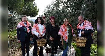 Zeytin ve zeytinyağı sezonu Kınık'ta açıldı