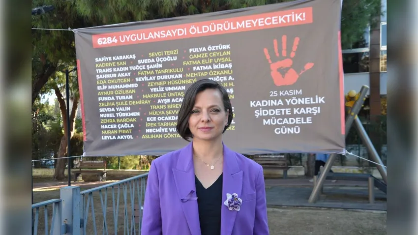 ''Erkek İlçe''nin kadın başkanından 24 saatlik anlamlı nöbet