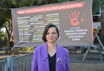 ''Erkek İlçe''nin kadın başkanından 24 saatlik anlamlı nöbet