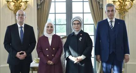 Emine Erdoğan, DSÖ Avrupa Direktörü ile küresel sağlık gündemini masaya yatırdı