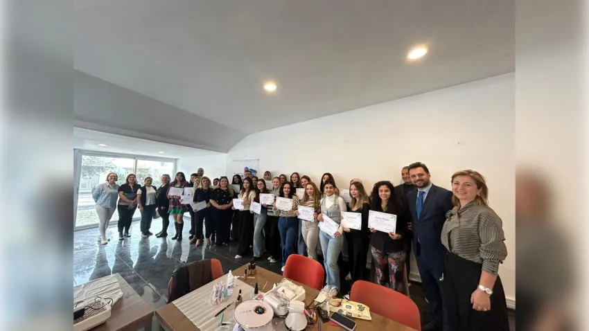 Meslek Fabrikası’nda sertifika sevinci: Kursiyerler iş yaşamına hazır