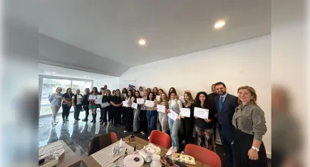 Meslek Fabrikası’nda sertifika sevinci: Kursiyerler iş yaşamına hazır