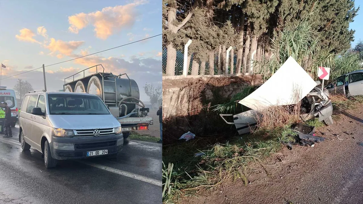 Ödemiş’te iki trafik kazasında 5 kişi yaralandı haberinin görseli
