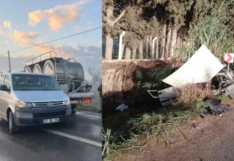 Ödemiş’te iki trafik kazasında 5 kişi yaralandı