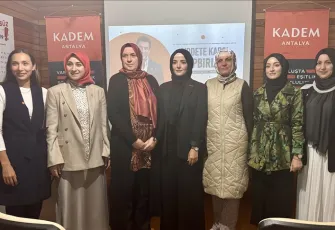 Antalya’da kadına şiddete “dur” çağrısı: Turuncu nokta ile hep birlikte mücadele