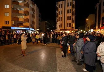 Efes Selçuk Kadınları 25 Kasım’da şiddete karşı bir araya geldi