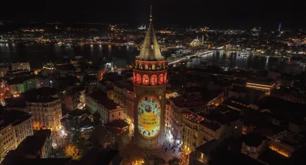 İstanbul sokakları turuncuya büründü: Genç KADEM kadına şiddete karşı farkındalık yaratıyor