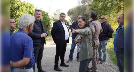 Seferihisar Belediyesi’nden Girlen’e modern ulaşım hamlesi