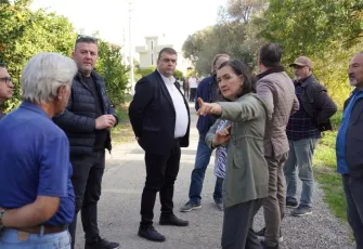 Seferihisar Belediyesi’nden Girlen’e modern ulaşım hamlesi