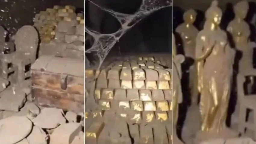 Suriye’de ‘altın dolu mağara’ iddiası: Viral video yapay zeka çıktı