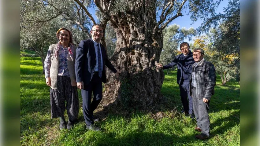 Başkan Tugay Beydağ’da kestane üreticileriyle buluştu