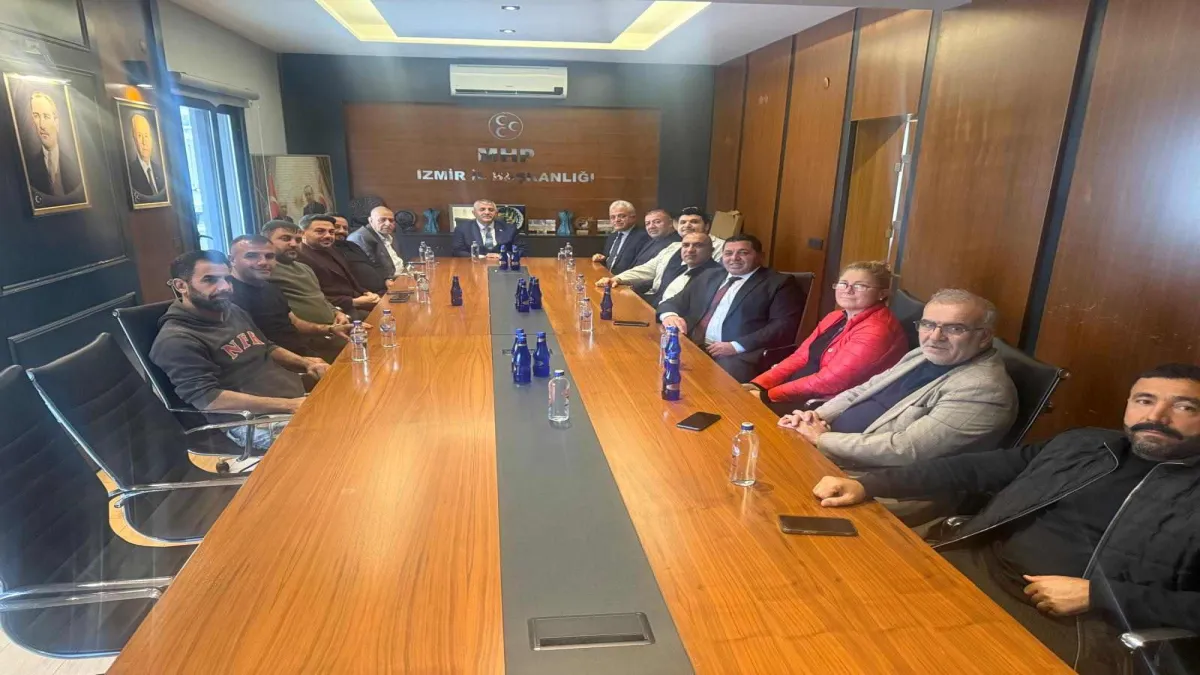 İZDEDA öncülüğünde Rezerv alan heyeti MHP'ye ziyaret gerçekleştirdi haberinin görseli