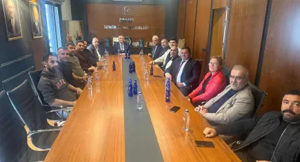 İZDEDA öncülüğünde Rezerv alan heyeti MHP'ye ziyaret gerçekleştirdi