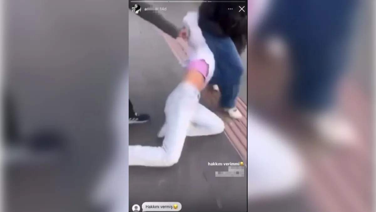 Lise öğrencisi sokakta sürüklenip darbedildi haberinin görseli
