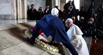 Papa 14. Leo Türkiye'de: İlk durak Anıtkabir oldu