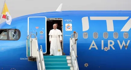 Papa'dan tarihi ziyaret:Bütün insanlar kardeşiz