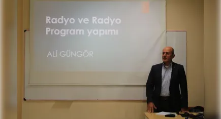 Ali Güngör’den Öğrencilere Radyo Yayıncılığı Tüyoları