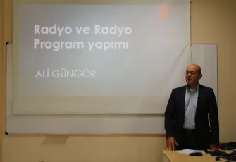 Ali Güngör’den Öğrencilere Radyo Yayıncılığı Tüyoları