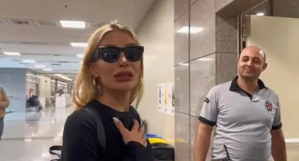 İrem Derici ifade vermek için İstanbul Adalet Sarayı'na geldi